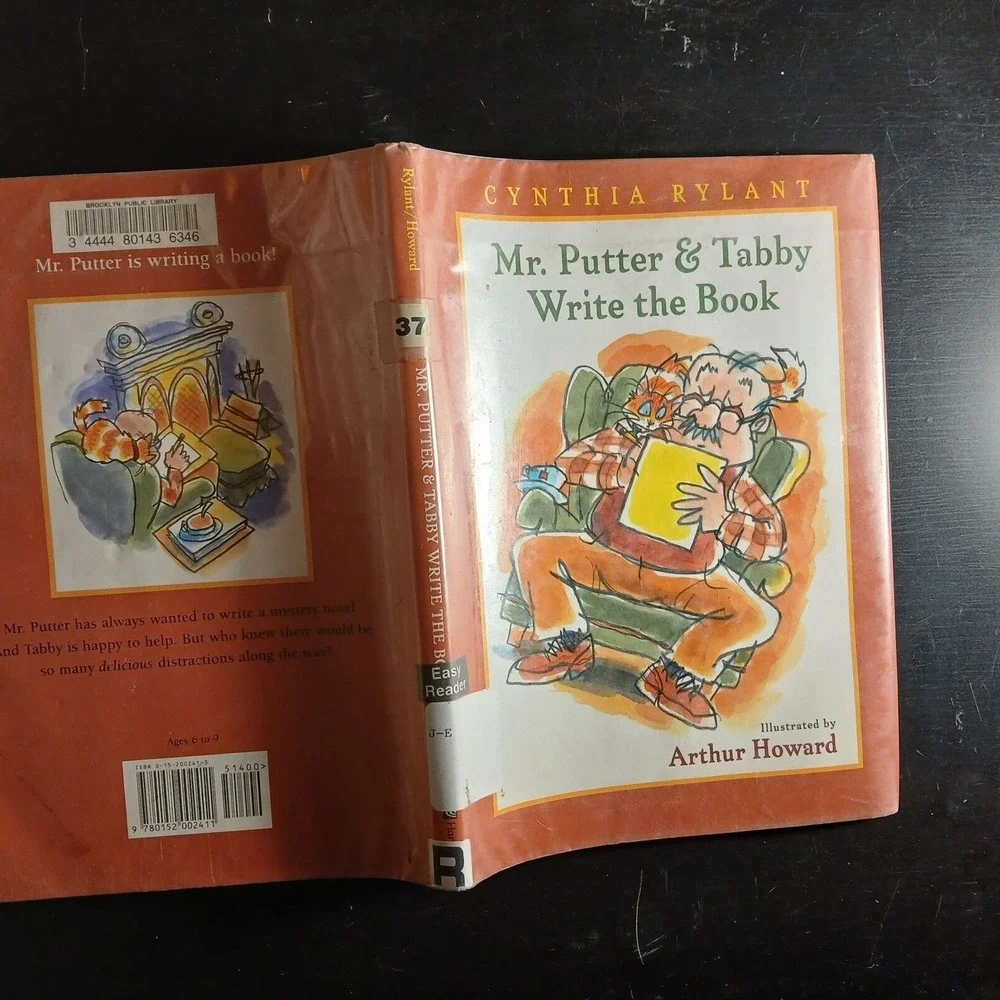 Mr. Putter and Tabby Write the Book Hardcover Cynthia Rylant